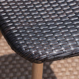 Gila Outdoor Wicker Dining Chair (Set of 2) by Christopher Knight Home