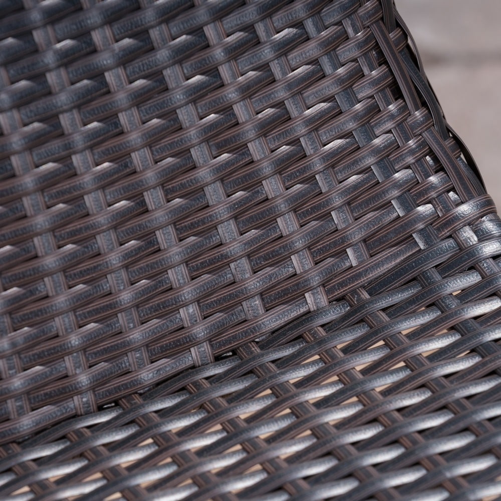 Gila Outdoor Wicker Dining Chair (Set of 4) by Christopher Knight Home