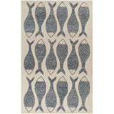 Gilbert Coastal Wool Accent Area Rug