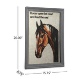 Giles Horse Wall Decor by Christopher Knight Home