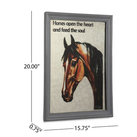Giles Horse Wall Decor by Christopher Knight Home
