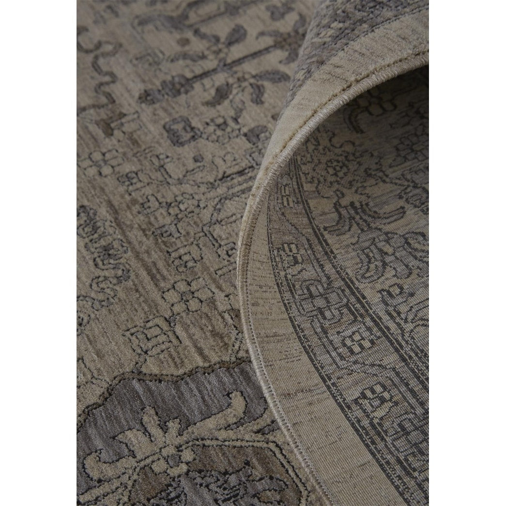 Gilford Rustic Persian Farmhouse Rug, Beige/Warm Gray, Accent Rug