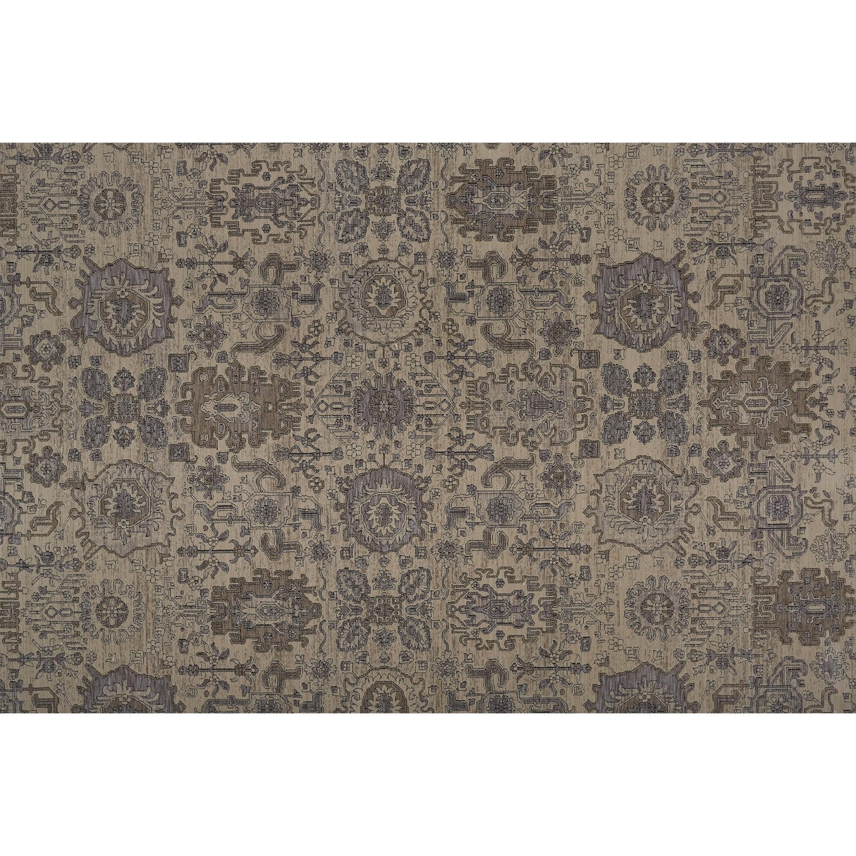 Gilford Rustic Persian Farmhouse Rug, Beige/Warm Gray, Accent Rug