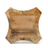 Gilliland Handcrafted Boho Mango Wood Side Table by Christopher Knight Home