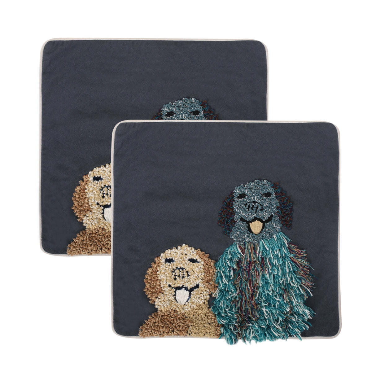 Gathwright Modern Handcrafted Fabric Sloth Pillow Cover by Christopher Knight Home