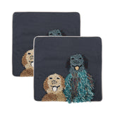 Gathwright Modern Handcrafted Fabric Sloth Pillow Cover by Christopher Knight Home