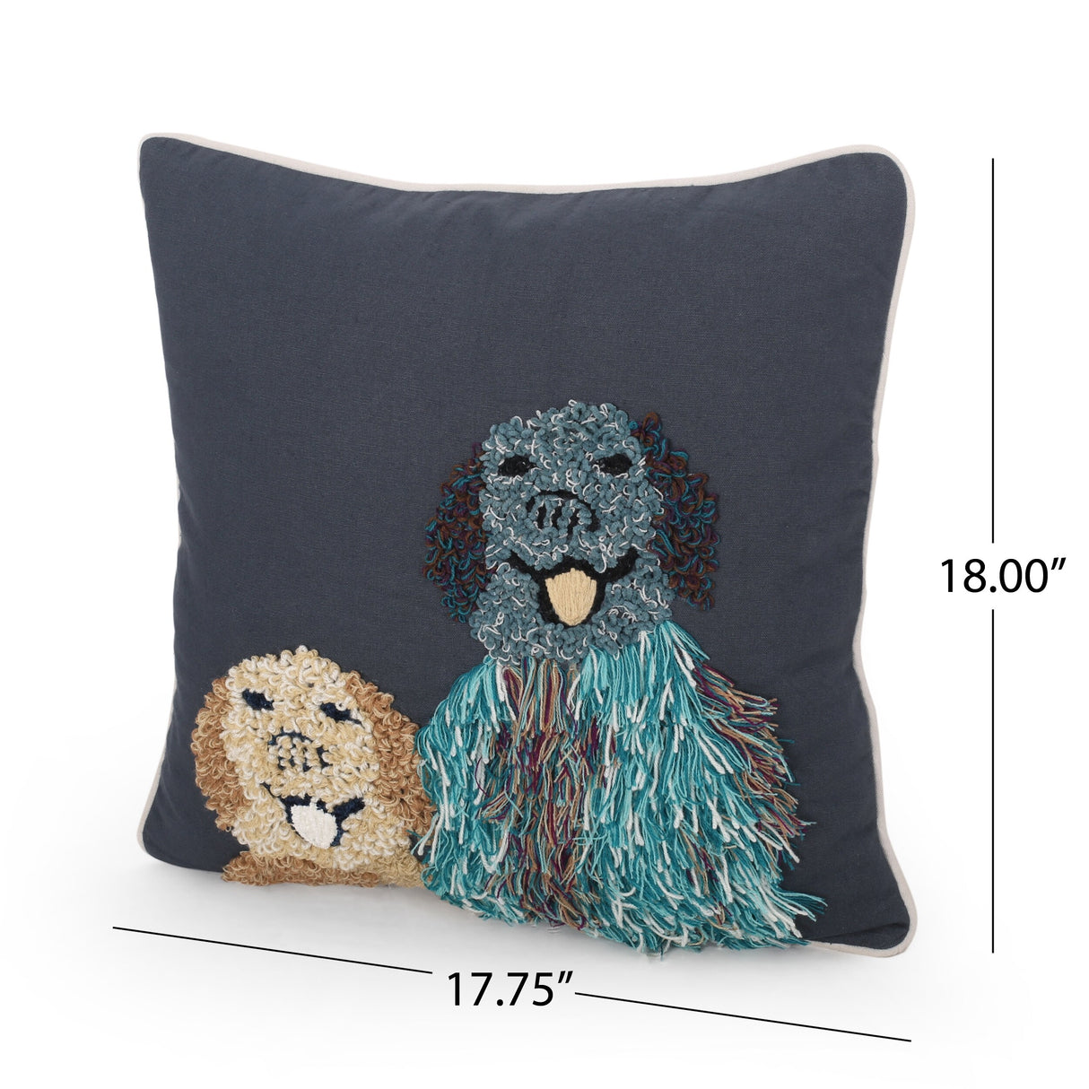 Hibernia Boho Handcrafted Fabric Throw Pillow by Christopher Knight Home