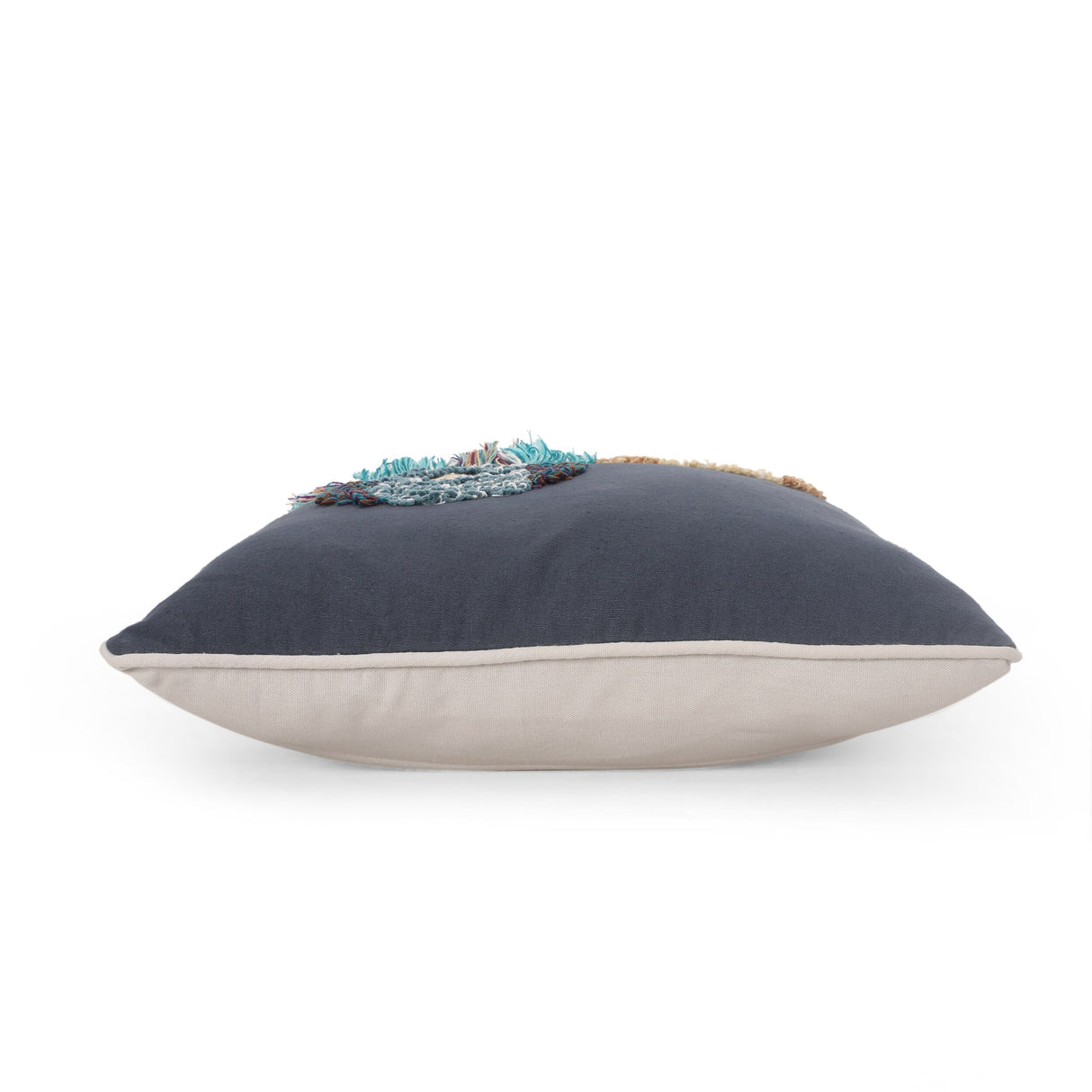 Hibernia Boho Handcrafted Fabric Throw Pillow by Christopher Knight Home
