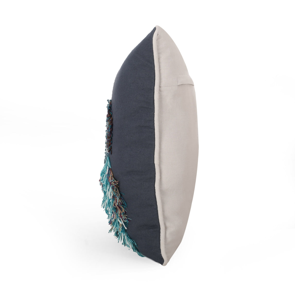 Hibernia Boho Handcrafted Fabric Throw Pillow by Christopher Knight Home