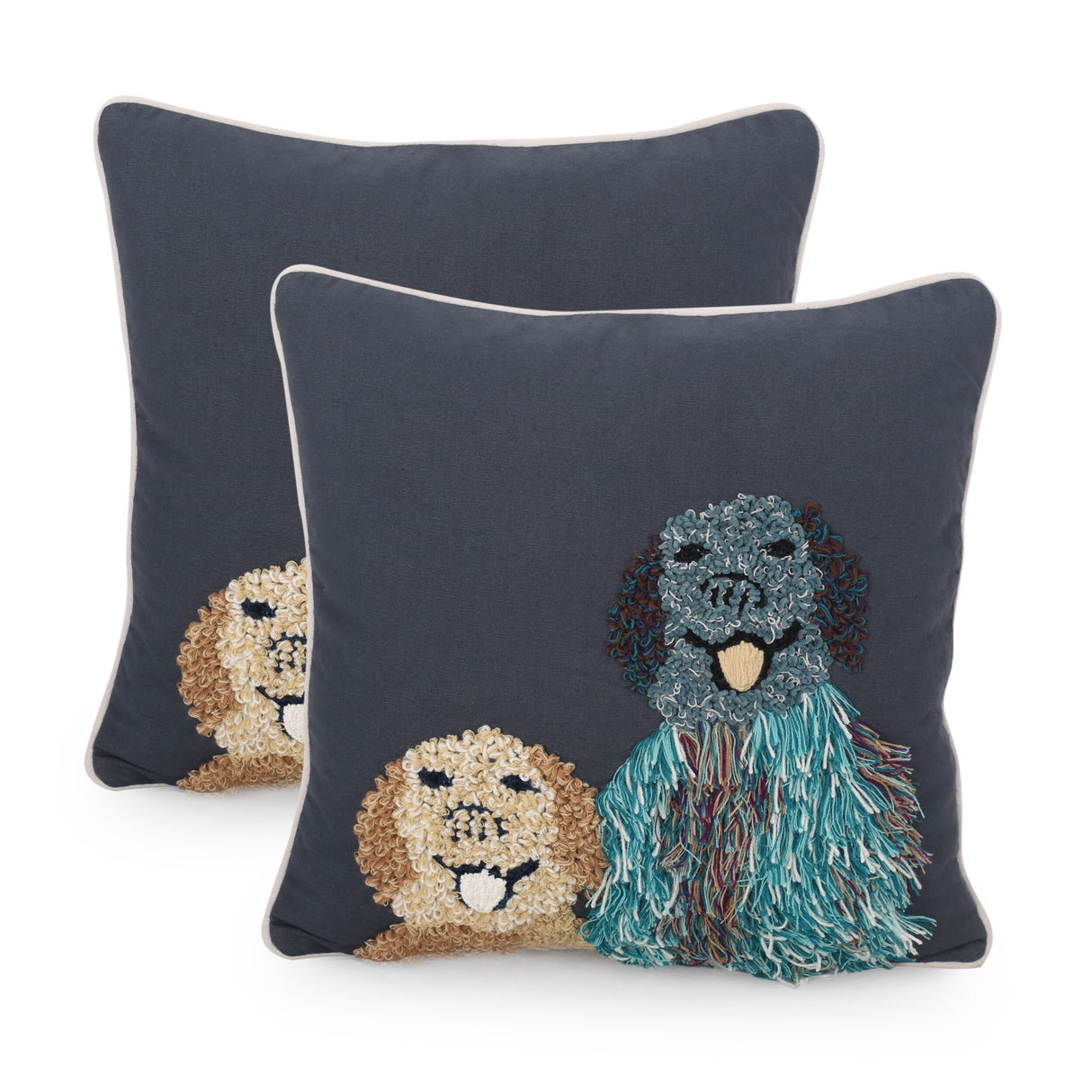 Hibernia Boho Handcrafted Fabric Throw Pillow by Christopher Knight Home