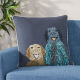 Hibernia Boho Handcrafted Fabric Throw Pillow by Christopher Knight Home