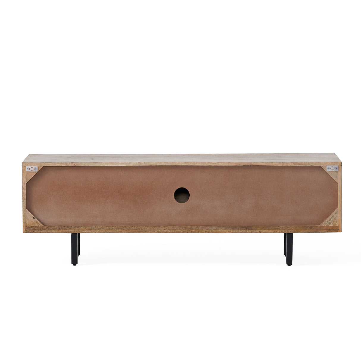 Girard Boho Handcrafted Mango Wood TV Stand by Christopher Knight Home