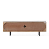 Girard Boho Handcrafted Mango Wood TV Stand by Christopher Knight Home