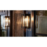 Giuseppe Lighting Four Light Outdoor Wall Lantern Waldwick Bronze - Exact Size