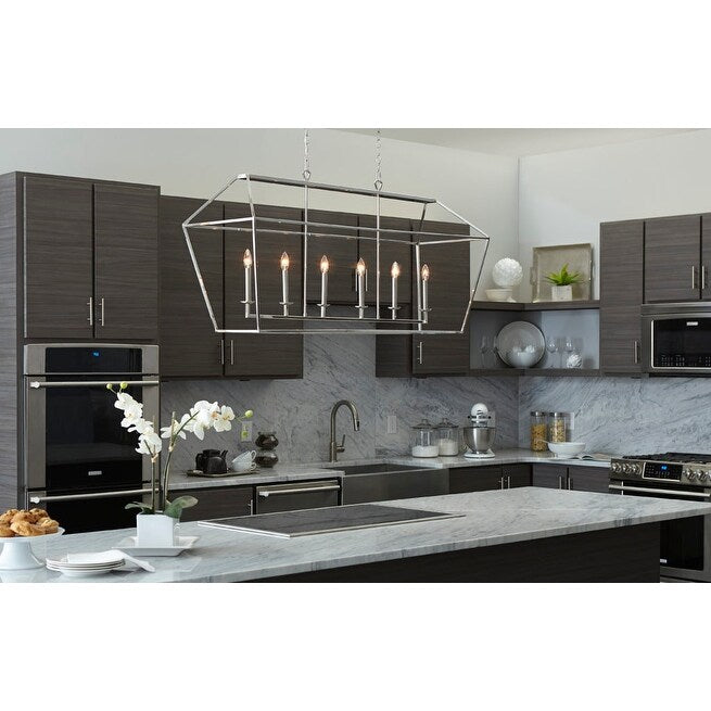 Giuseppe Lighting Four Light Pendant Cordelia Aged Brass - Exact Size