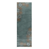 Glamour Collection Floral Polypropylene Area Rug