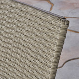 Glasgow Outdoor Dining Chairs with Aluminum Frame (Set of 2) by Christopher Knight Home