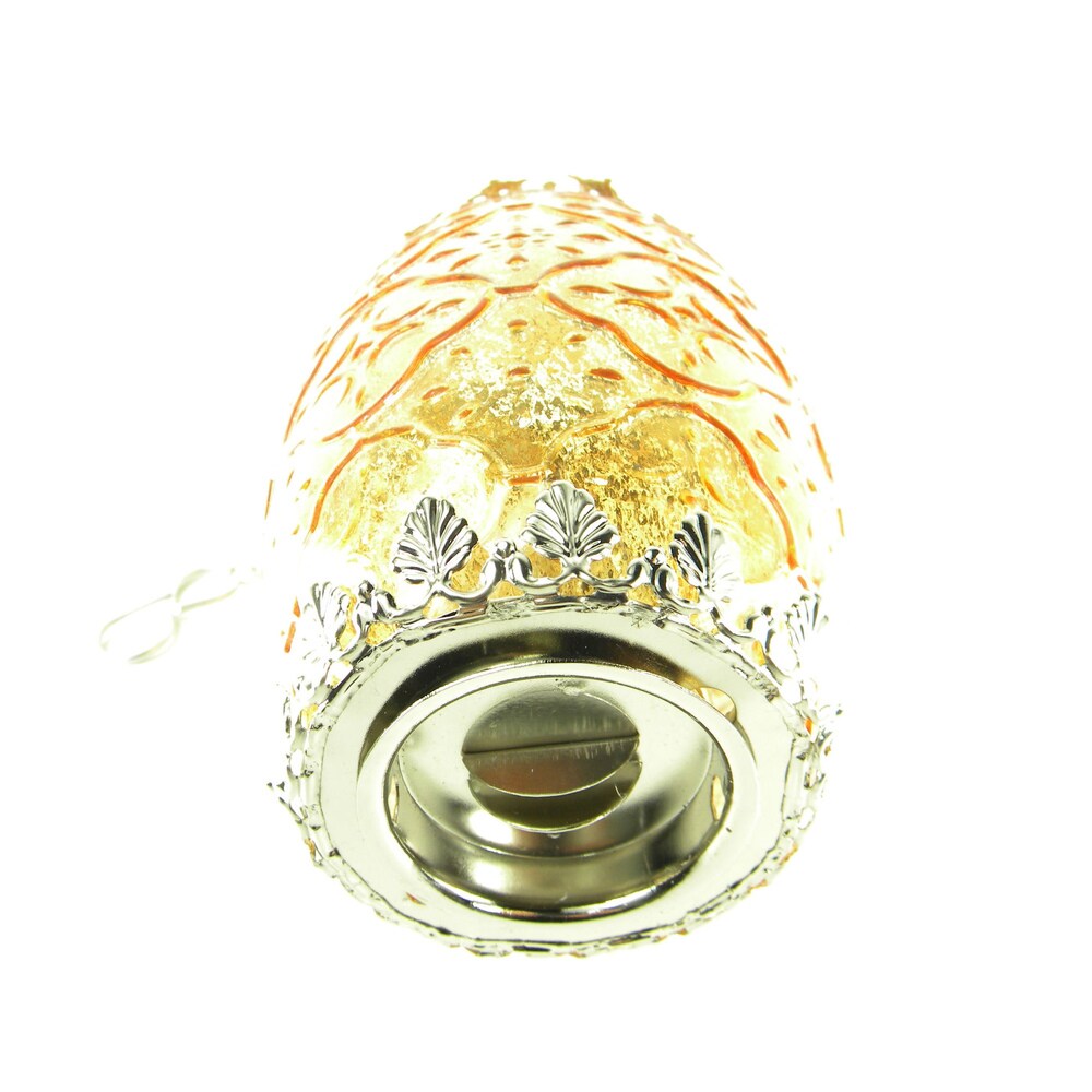 Glass Filigree Candle Lantern