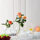 Glass Flower Vase for Home Office Hotel and Table