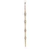 Glass Joint Icicle Large Gold Ornament