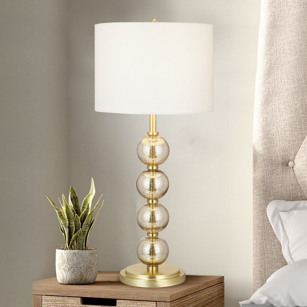Glass Table Lamp