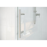 Glass Warehouse 52 in. - 56 in. x 78 in. Frameless Sliding Shower Door