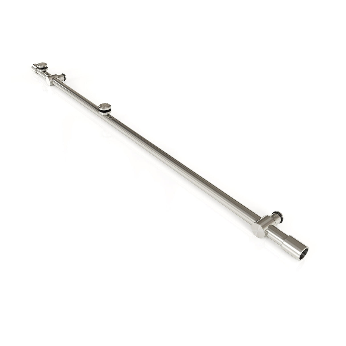 Glass Warehouse 68 in. - 72 in. x 60in. Frameless Bath Tub Sliding Shower Door