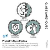 Glass Warehouse 68 in. - 72 in. x 60in. Frameless Bath Tub Sliding Shower Door