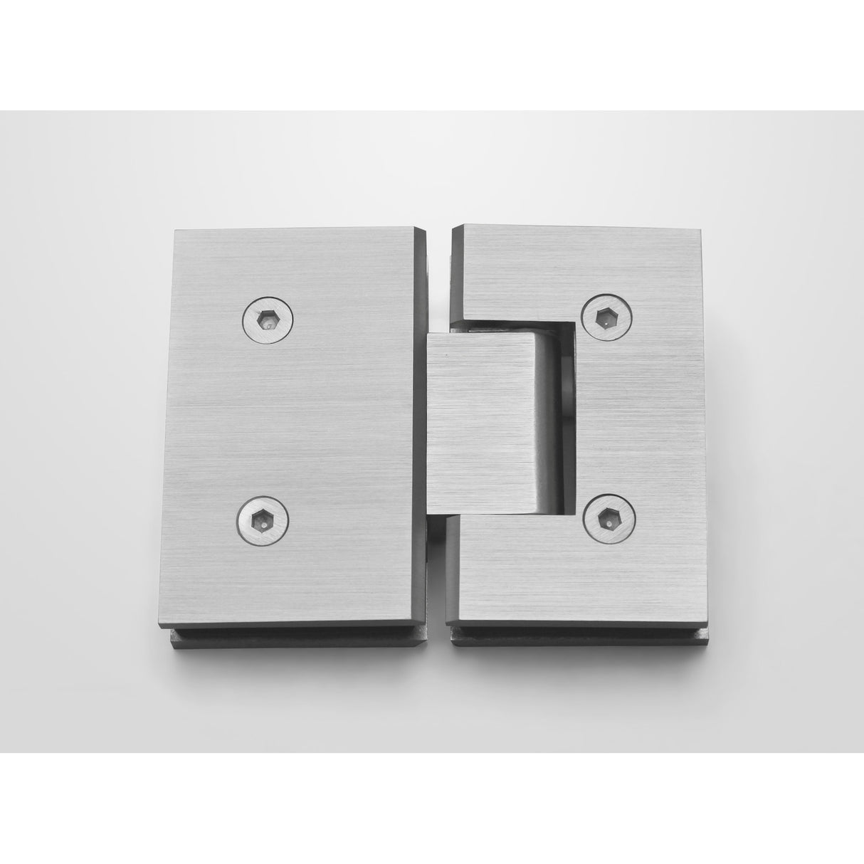 Glass Warehouse 78" x 36" x 34" Frameless 90 Degree Shower Enclosure - Glass Hinge