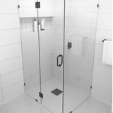 Glass Warehouse Frameless 90-degree Shower Enclosure