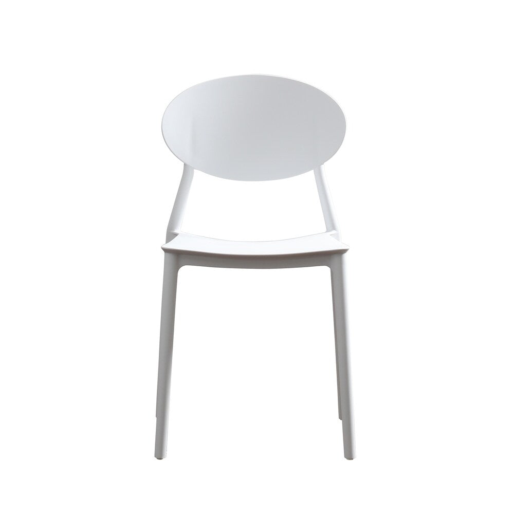 Gleneagle Indoor Plastic Chair (Set of 2) by Christopher Knight Home