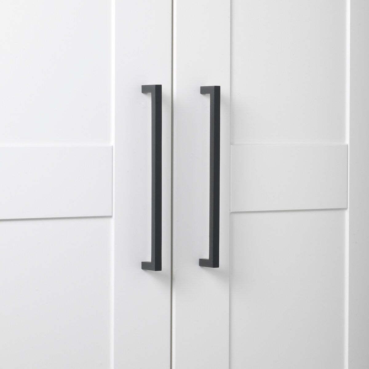 GlideRite 10-Pack 7-9/16-inch Center Solid Square Bar Pull