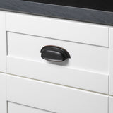 GlideRite 5-Pack 2-1/2 in. Center Oil Rubbed Bronze Classic Cabinet Bin Pulls - Oil Rubbed Bronze