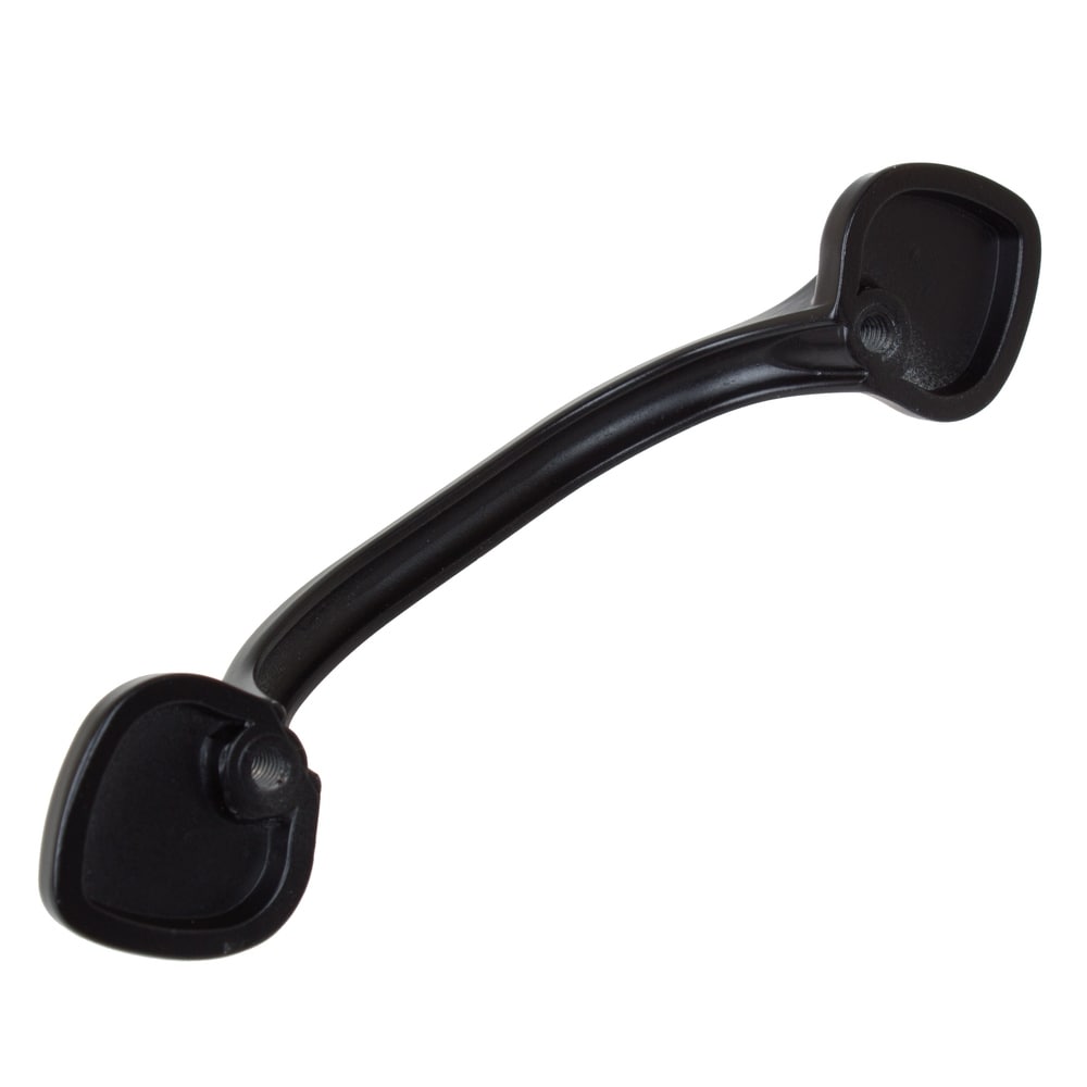 GlideRite 5-Pack 3 in. Center Beaded Spade Matte Black Cabinet Pulls - Matte Black
