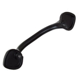 GlideRite 5-Pack 3 in. Center Beaded Spade Matte Black Cabinet Pulls - Matte Black