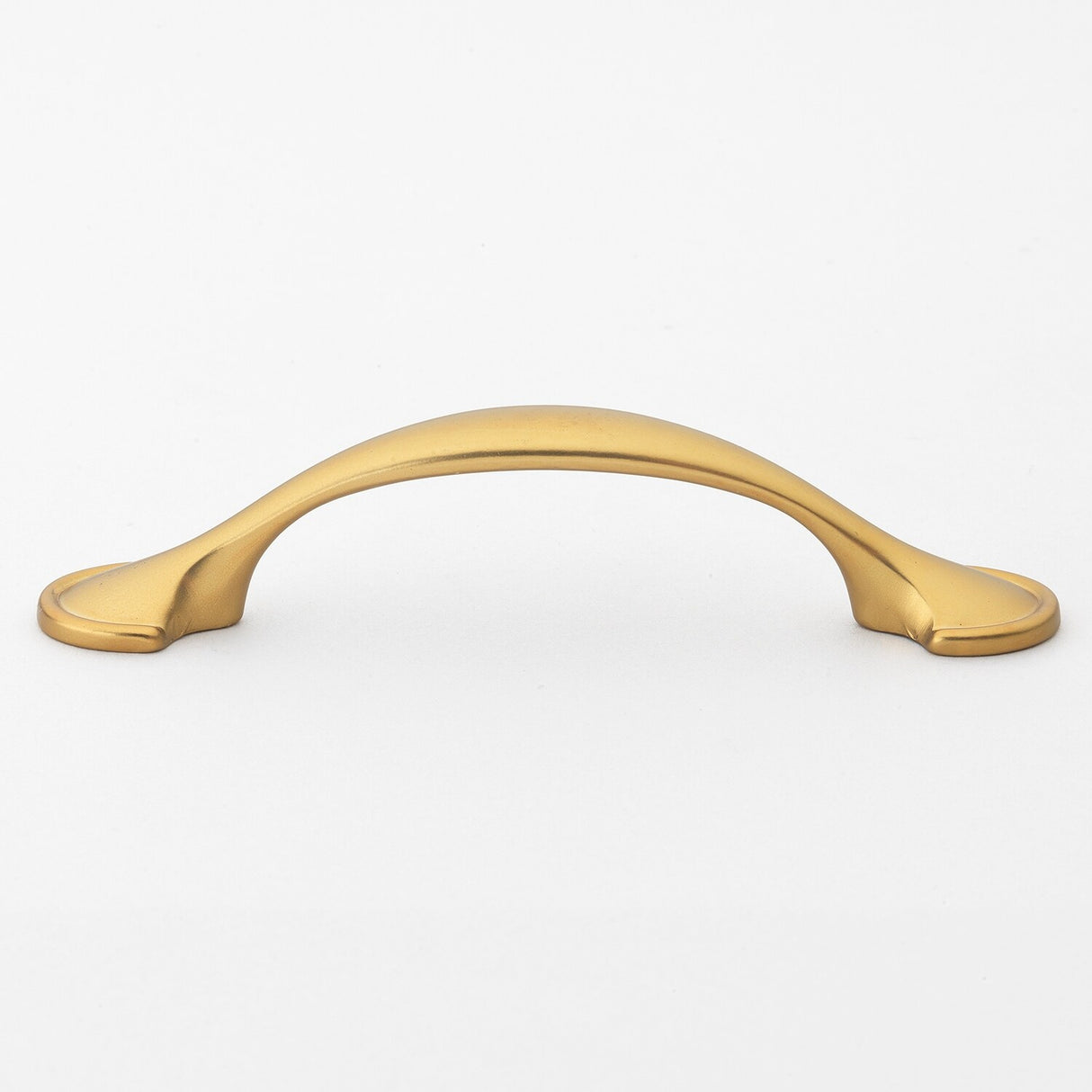 GlideRite 5-Pack 3 in. Center Gold Arch Cabinet Pulls - Brass Gold