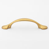 GlideRite 5-Pack 3 in. Center Gold Arch Cabinet Pulls - Brass Gold