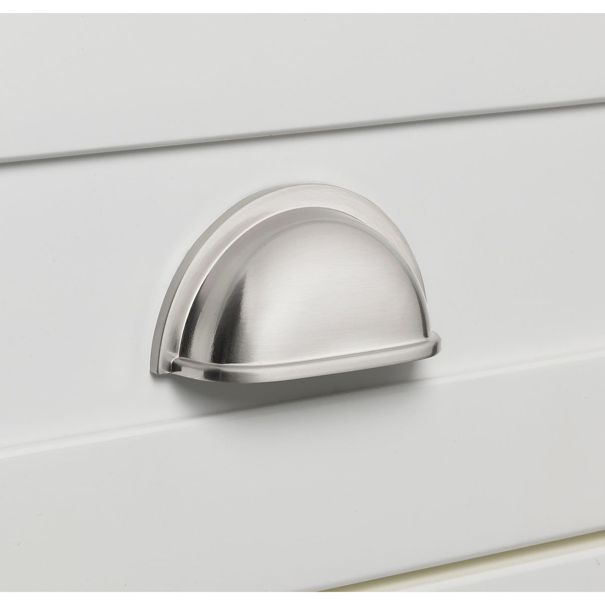 GlideRite 5-Pack 3 in. Center Satin Nickel Bin Cabinet Pulls - Satin Nickel