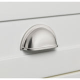 GlideRite 5-Pack 3 in. Center Satin Nickel Bin Cabinet Pulls - Satin Nickel