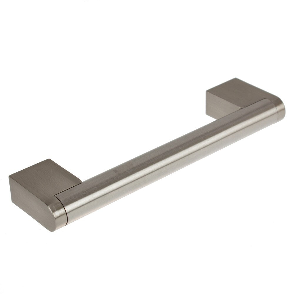 GlideRite 5-Pack 5 in. CC Stainless Steel Cross Bar Cabinet Pulls - Satin Nickel