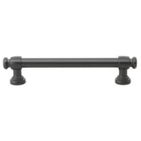 GlideRite 5-Pack 5 in. Center Matte Black Classic Euro Cabinet Pulls - Matte Black