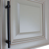 GlideRite 5-Pack 6-1/4 in. Center Oil Rubbed Bronze European Solid Cabinet Bar Pulls - Oil Rubbed Bronze