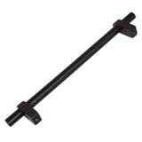 GlideRite 5-Pack 6-1/4 in. Center Oil Rubbed Bronze European Solid Cabinet Bar Pulls - Oil Rubbed Bronze