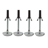 Adjustable 5.8" Threaded Bed Frame Riser Glide Legs, Set of 4 Glides.
