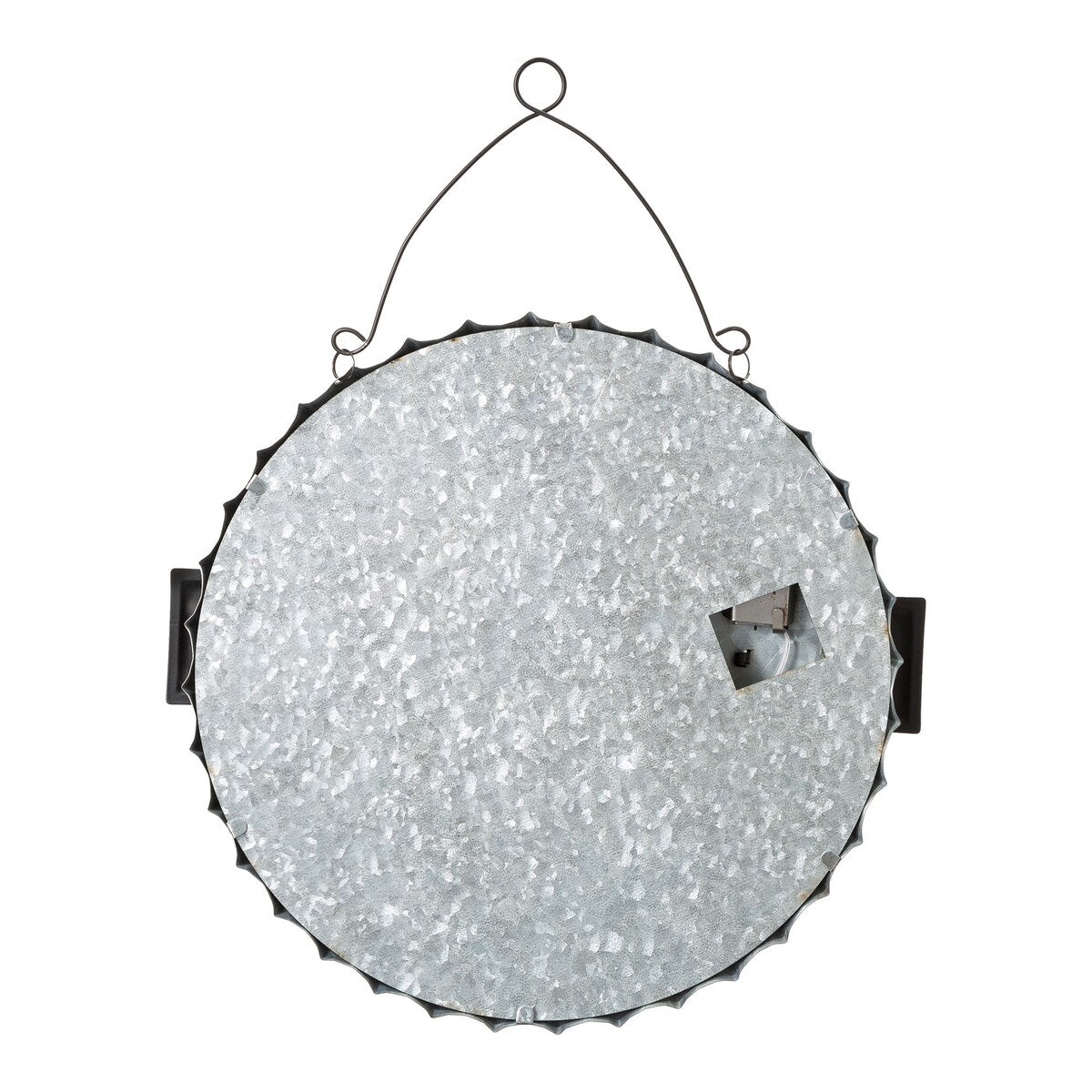 Glitzhome 14"L Lighted Halloween Metal Bottle Cap Wall Sign
