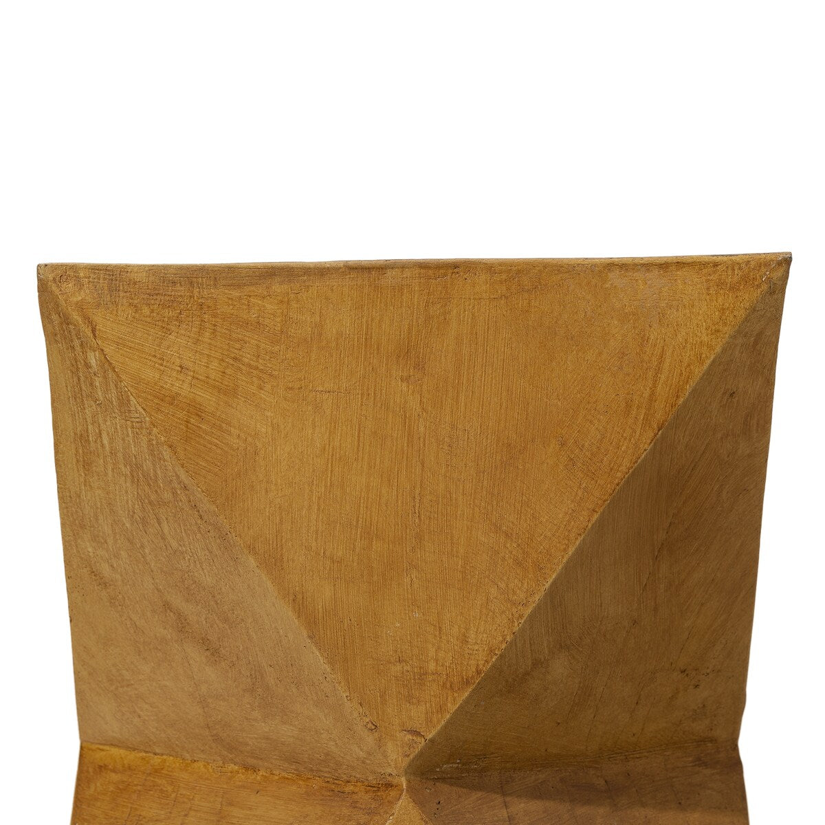 Glitzhome 18"H Multi-functional MGO Faux Wood Garden Stool Plant Stand Accent Table
