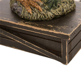 Glitzhome Polyresin Farmhouse Truck or Rooster Table Lamp