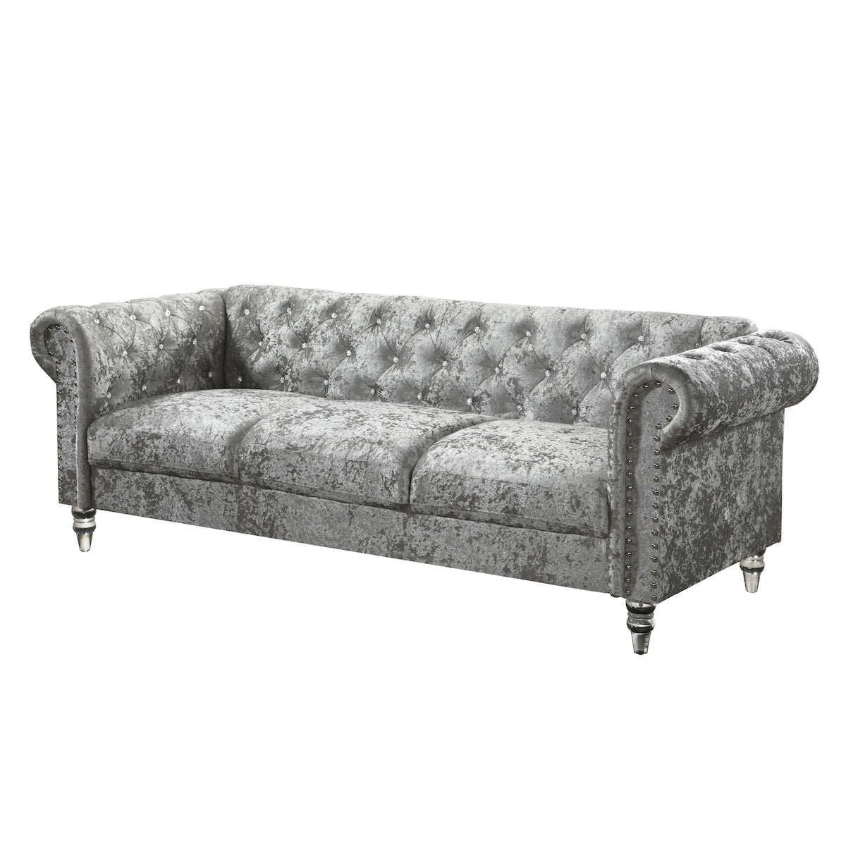 Global Furniture USA Grey Sofa