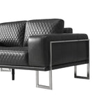 Global Furniture USA Textured Charcoal Sofa