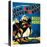 Global Gallery, Hollywood Photo Archive 'Laurel & Hardy - Beau Hunks, 1931' Stretched Canvas Artwork